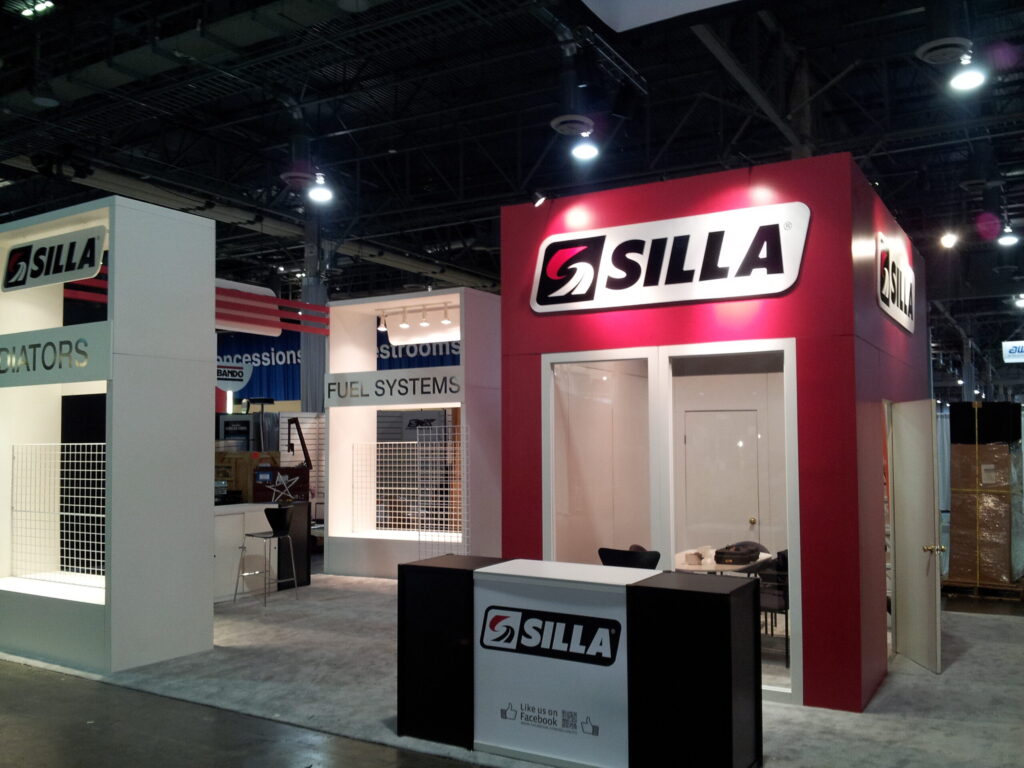 SILLA Trade Show Booth by Xibit Solutions